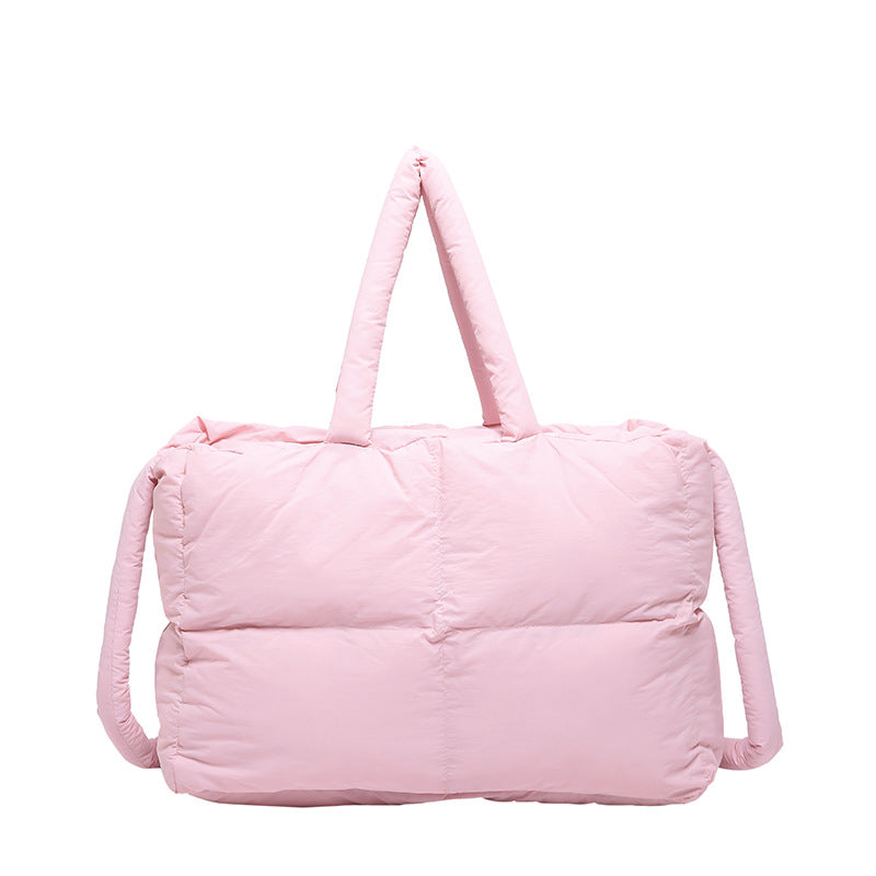 Cotton Filling Large Capacity Female Trendy Spring Crossbody Bags