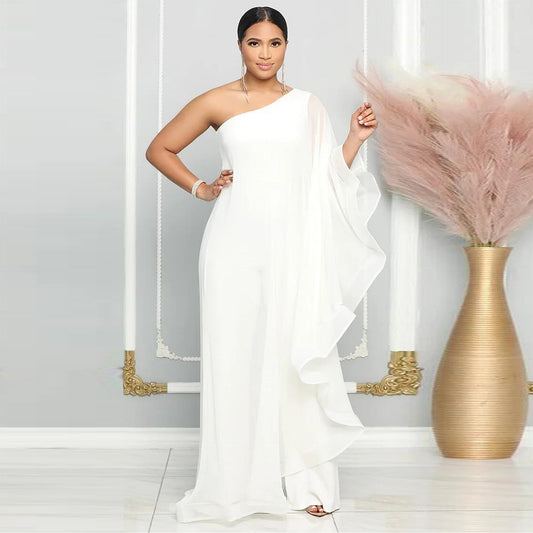 Classy Comfortable Sexy Sleeveless Stitching Stretch Suits