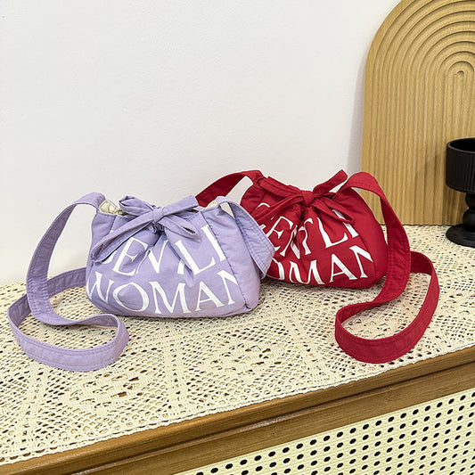 Women's Thai Fashion Commuter Printed Dumpling Mother Crossbody Bags