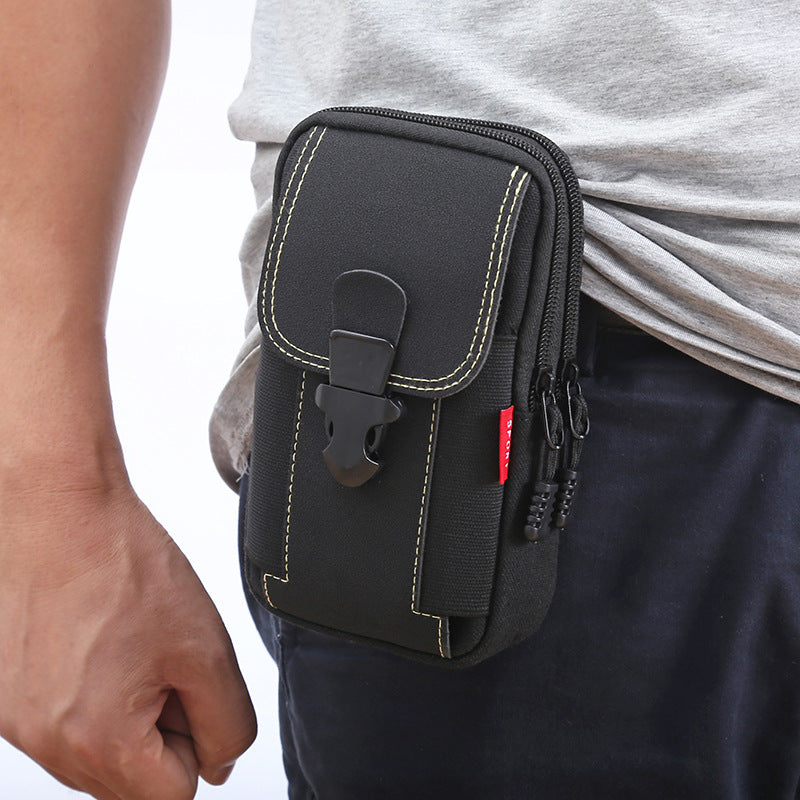 Men's Graceful Creative Cell Activities Canvas Men's Waist Packs
