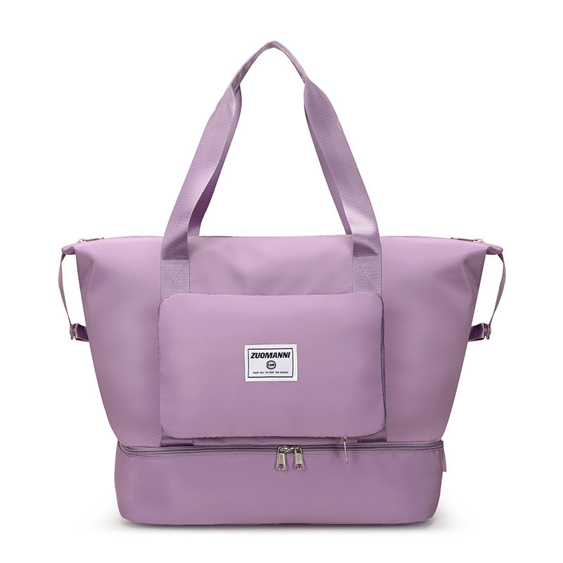 Capacity College Foldable Dry Wet Separation Travel Bags