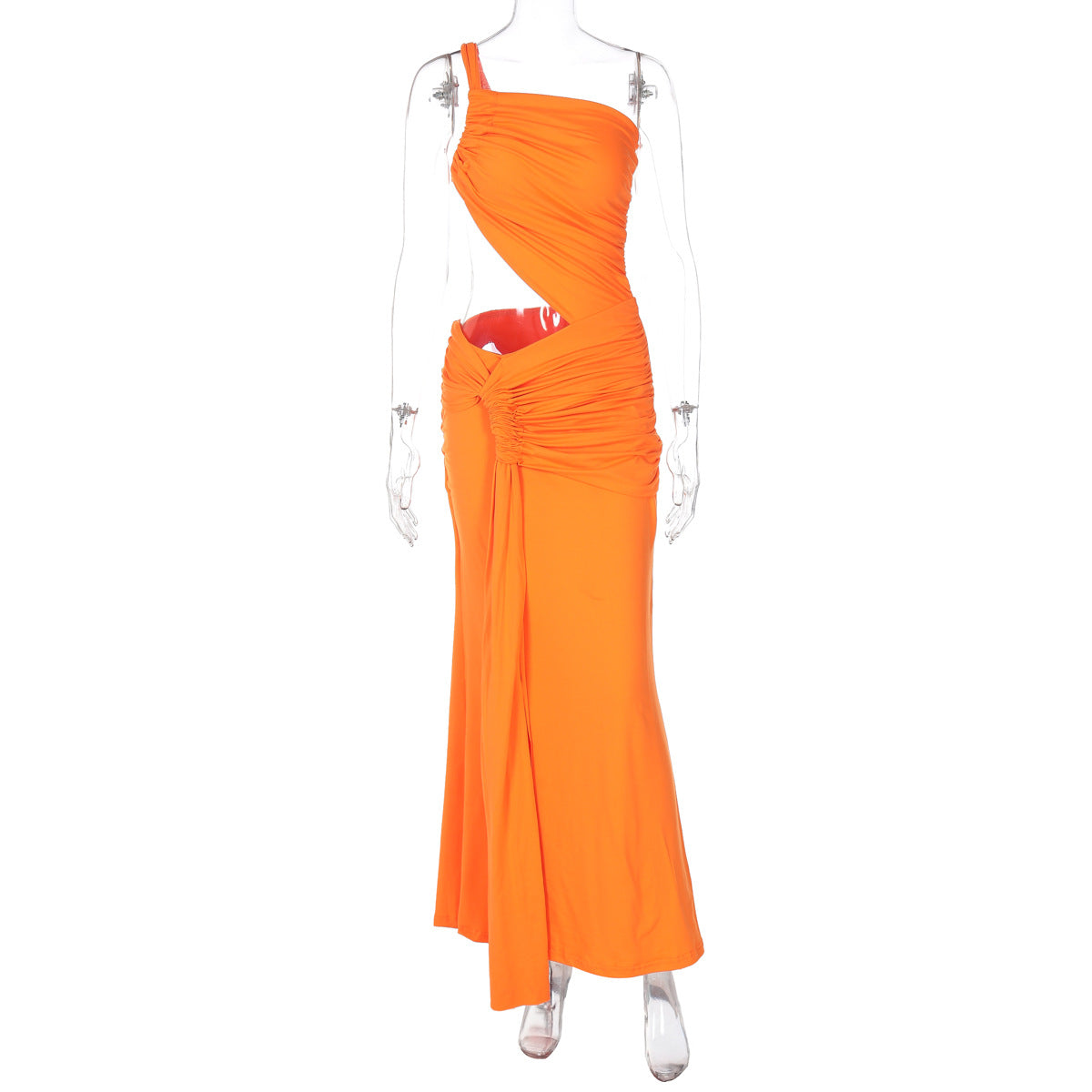 Midriff Pure Desire Style Slim Double Dresses