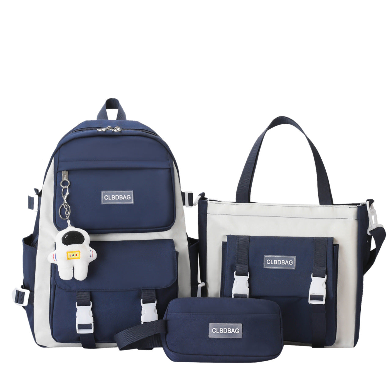 Female Junior High Primary Grade To Middle School Students' Schoolbags