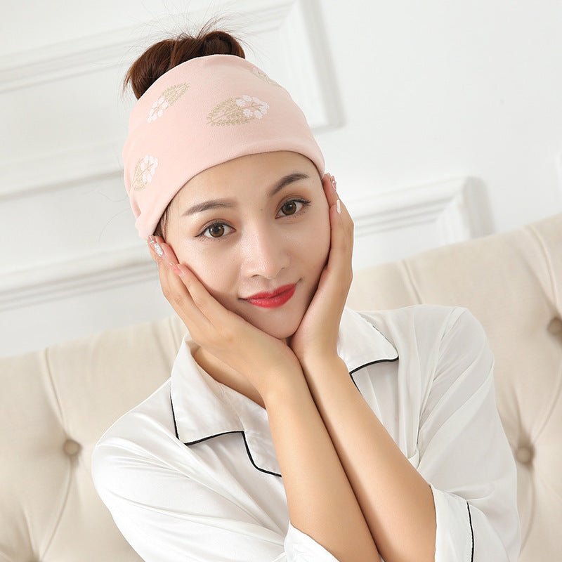 Women's Cap Breathable Cotton Printed Pregnant Maternity Bags