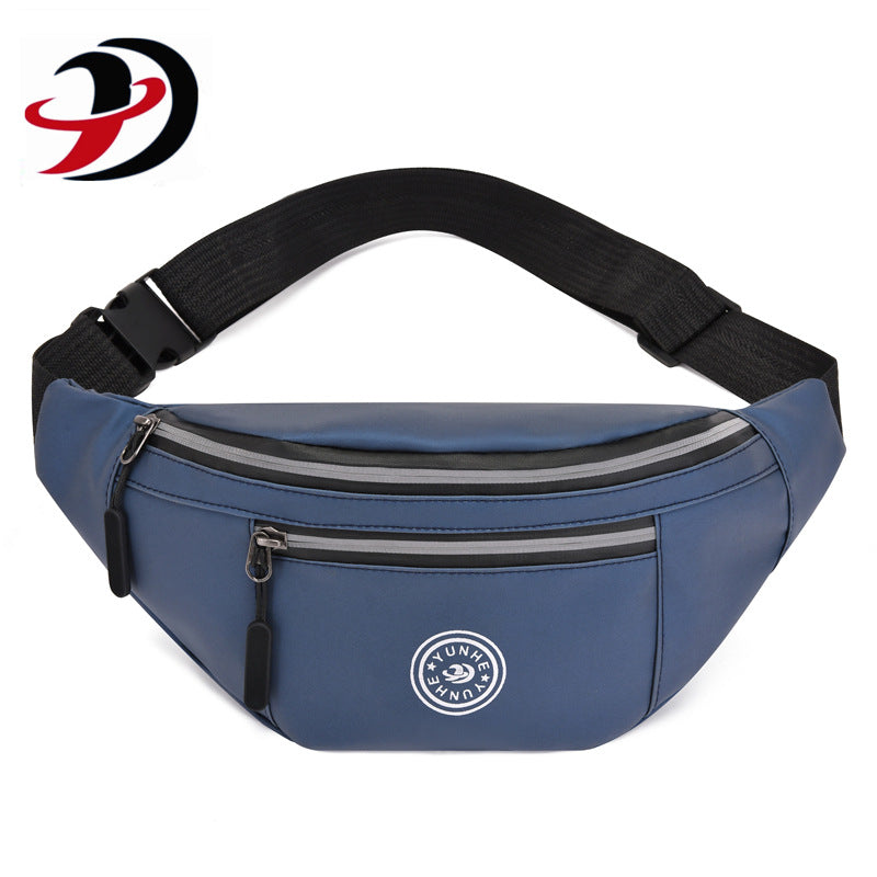 Men's Printed Versatile Slanted Large Capacity Cell Men's Waist Packs