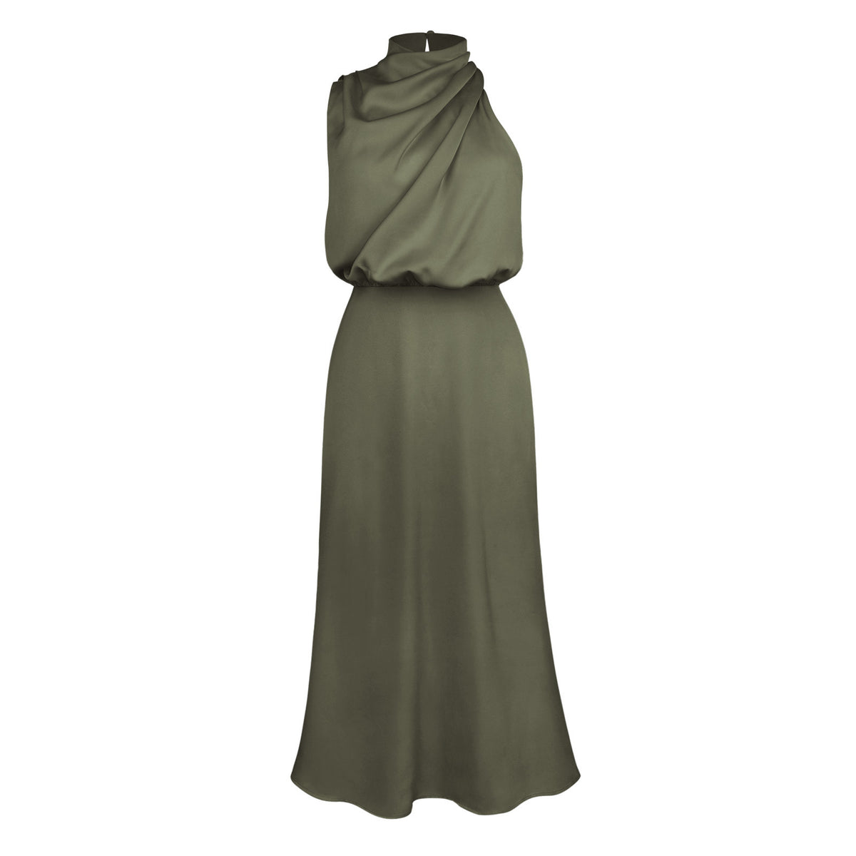 Women's Satin Elegant French High-grade Light Dress
