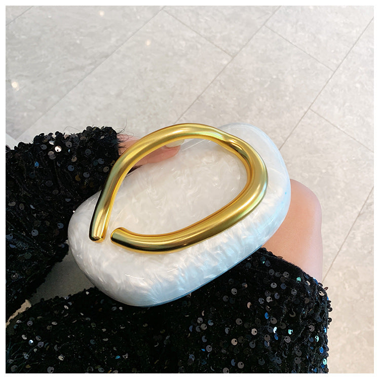 Chain Acrylic High-grade Hand Dinner Dress Bags