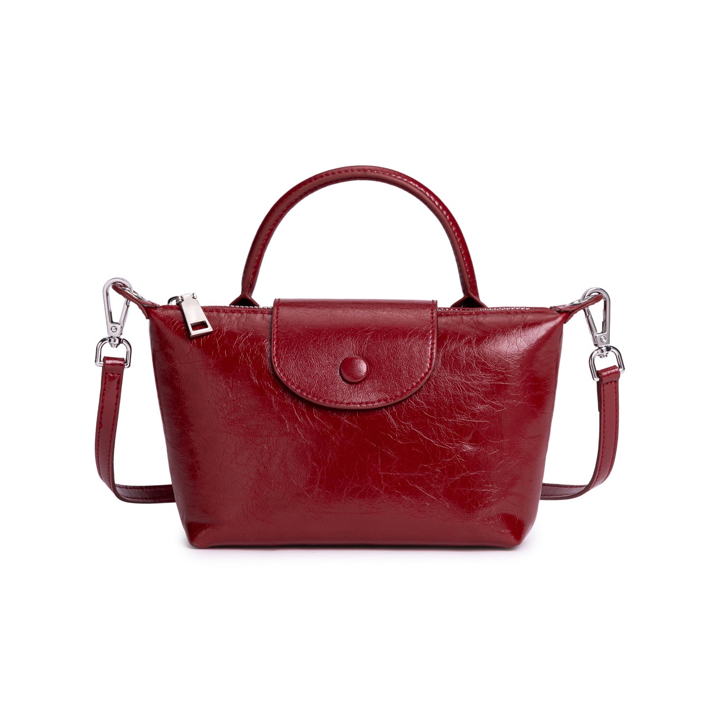 Durable Pretty Dumpling Leather Mini French Bags