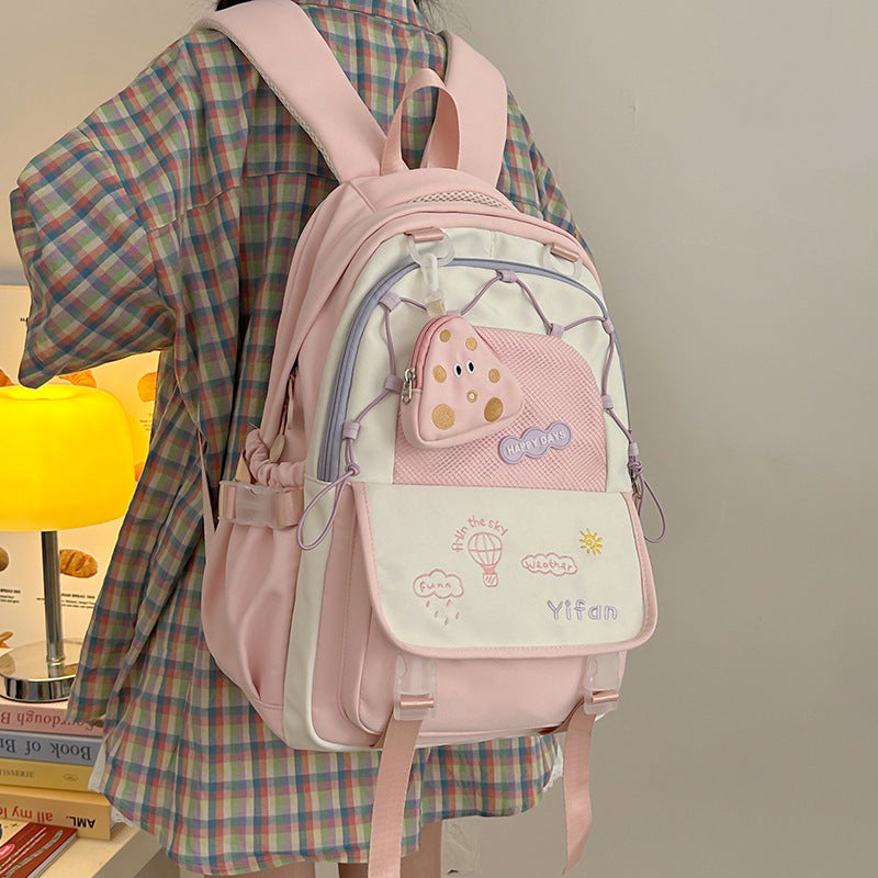 Cute Large Capacity For Junior High Backpacks