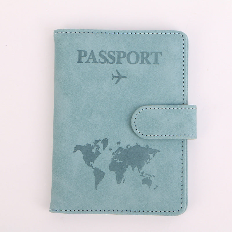 Passport Color Changing Map Multifunctional Cover Id Package