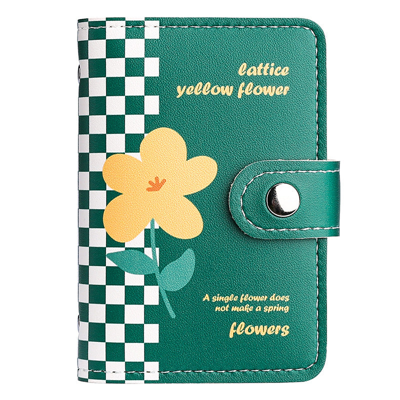 Women's Summer Fresh Driving License Large Capacity Card Holder