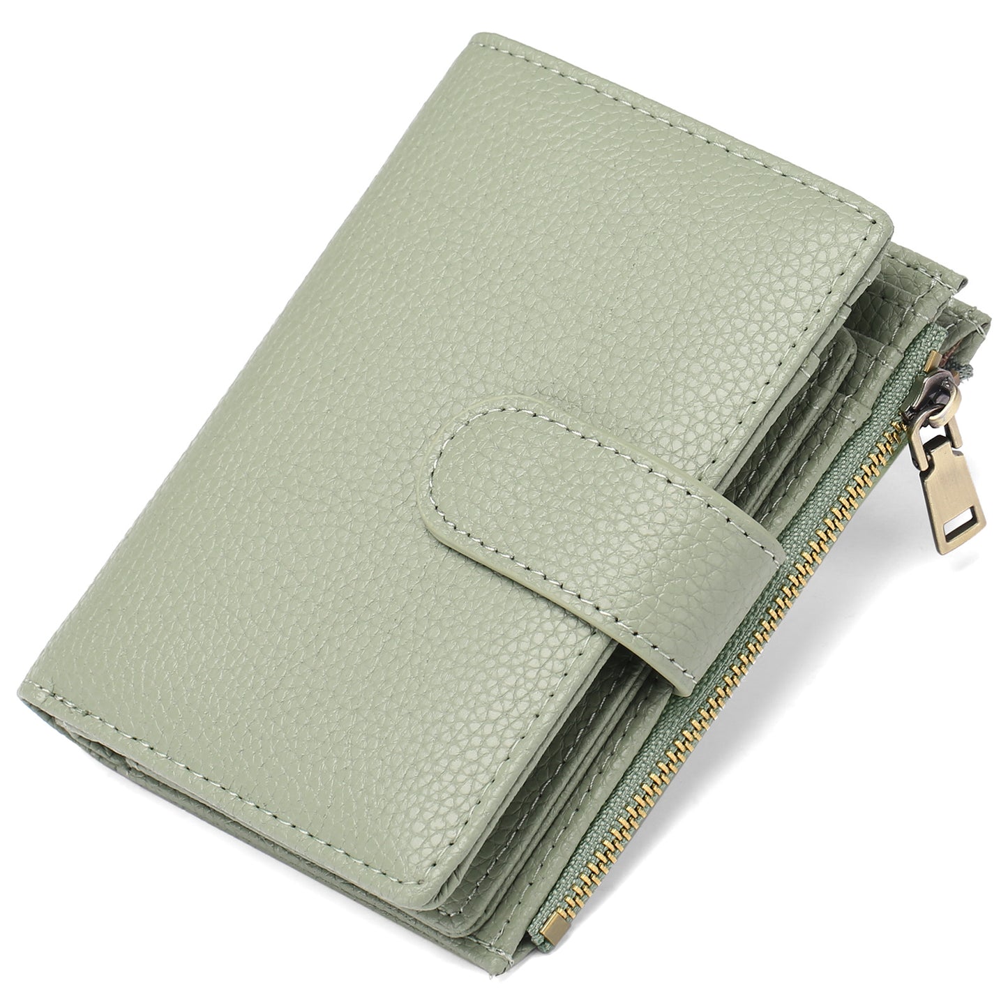 Women's Short Korean Style Tri Fold Multi Ladies Wallets