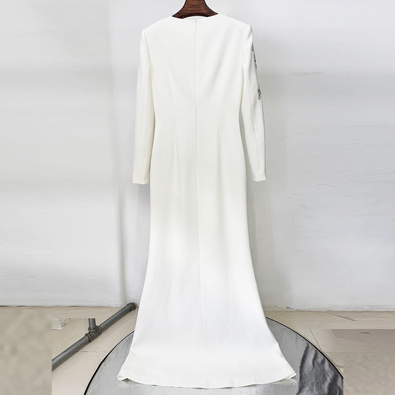 Fashion For Dinner Formal Embroidered Beads Dress