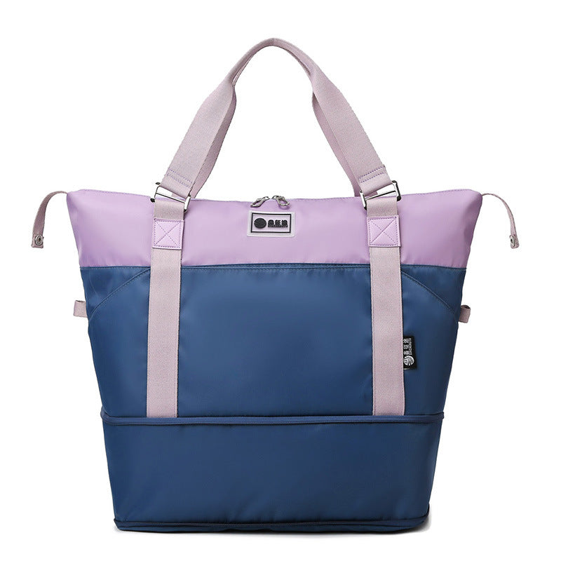 Matching Short-distance Dry Wet Separation Thickened Travel Bags