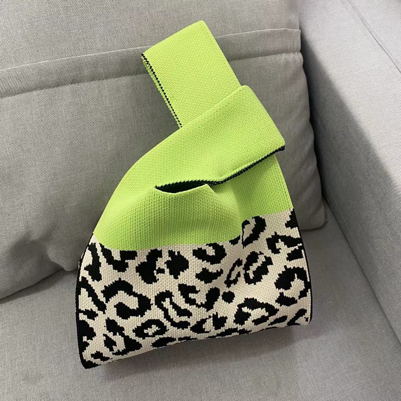 Large Capacity Totes Vest Narcissus Woolen Handbags