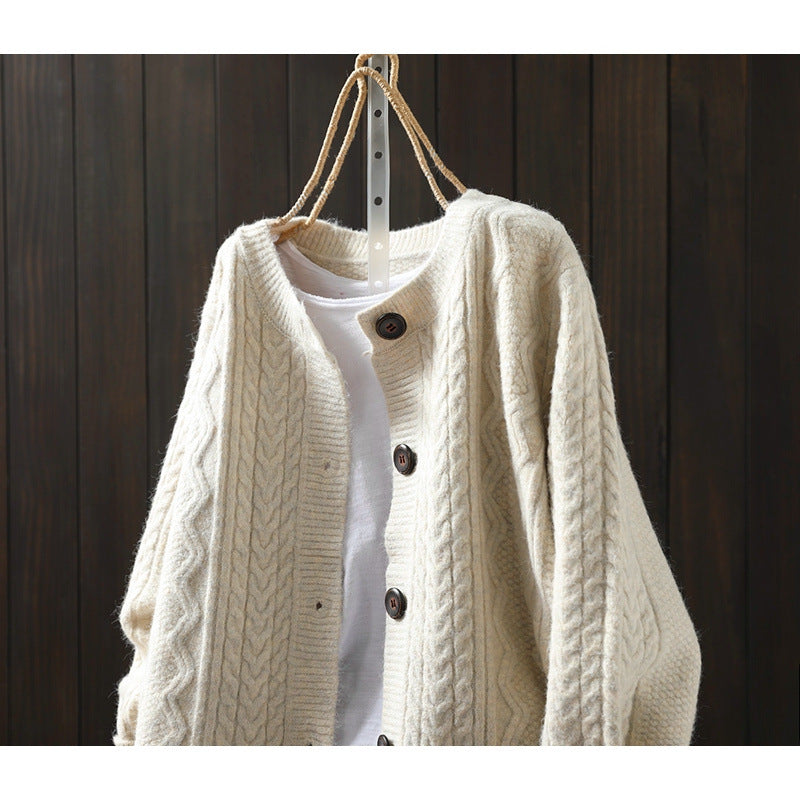 Women's Autumn Loose Beautiful Western Style Knitted Sweaters