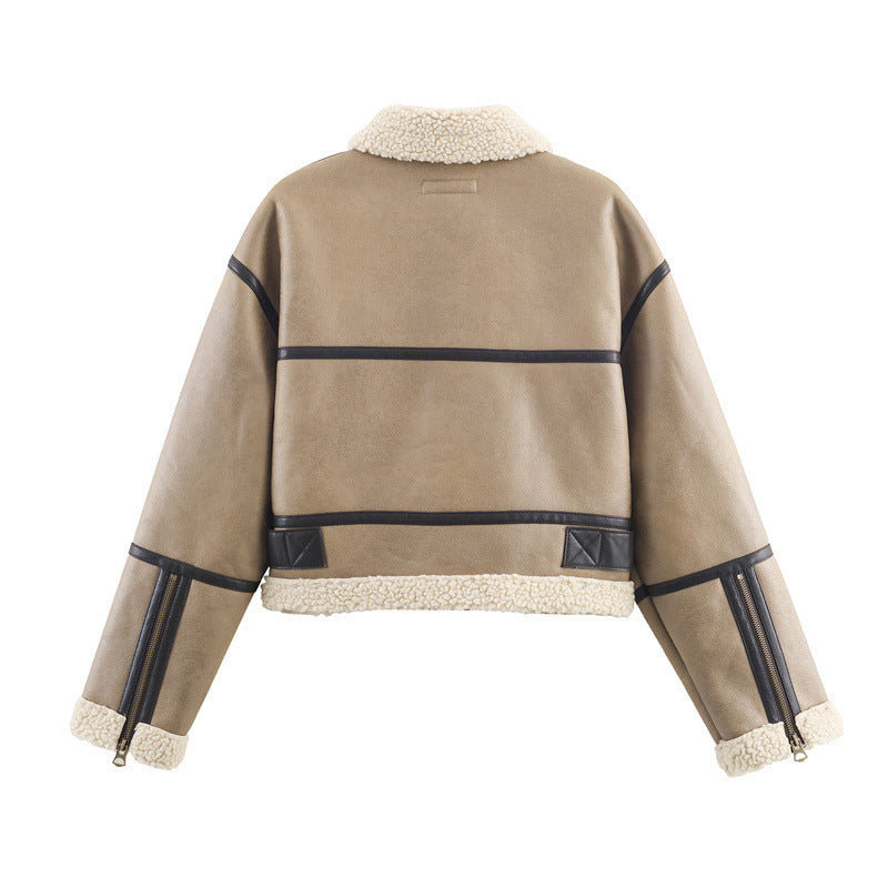 Women's Slouchy Fashion Casual Loose Double-sided Jackets