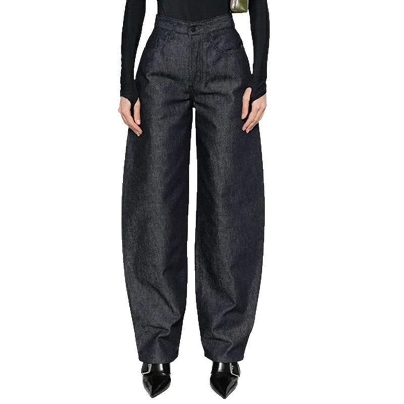 Women's Personality Autumn Fashion Temperament Leisure Style Jeans