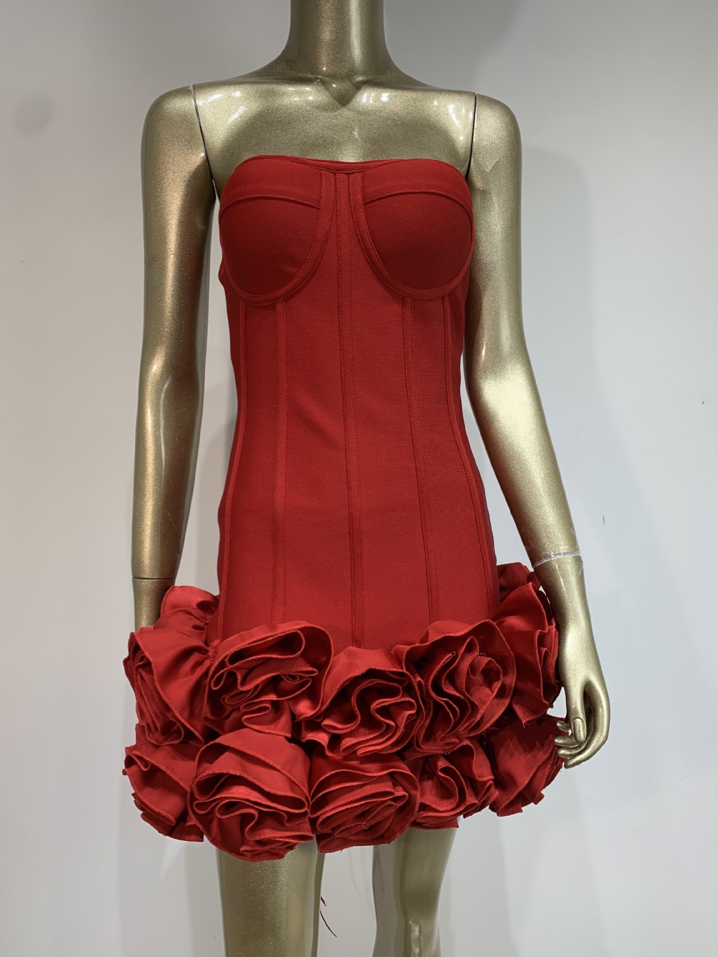 Red Tube Bandage Dress Fashion Sexy Dresses