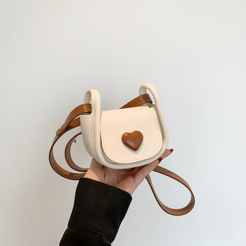 Fashion Mini Female With Hearts Spring Shoulder Bags