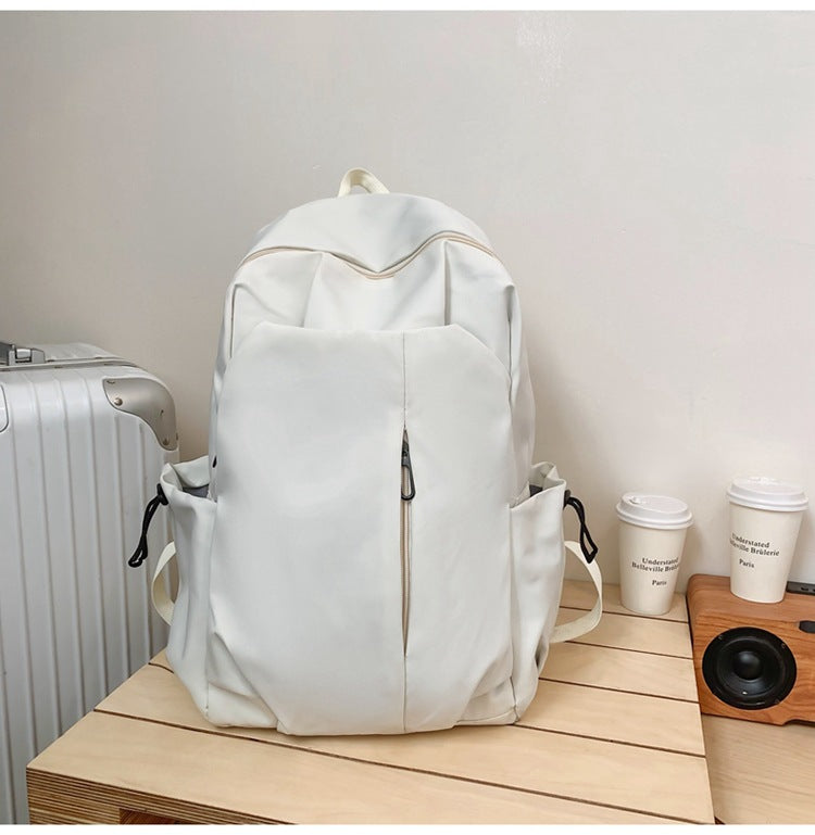 Women's & Men's & College Trendy Cool Simple Large Middle School Students' Schoolbags