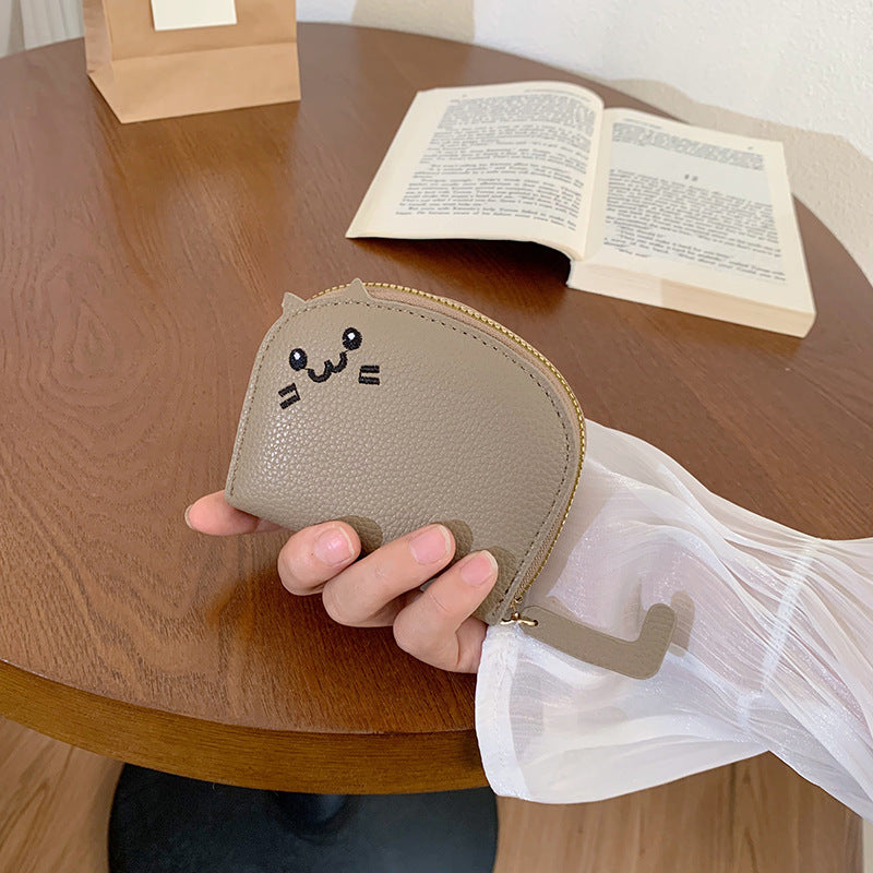 Women's Cute Multiple Slots Advanced Cartoon Change Ladies Wallets