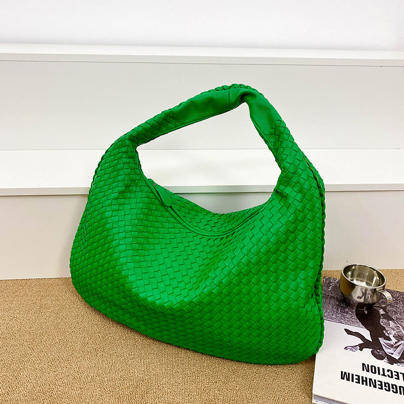 Women's Woven Large Capacity Commuter High-grade Bags