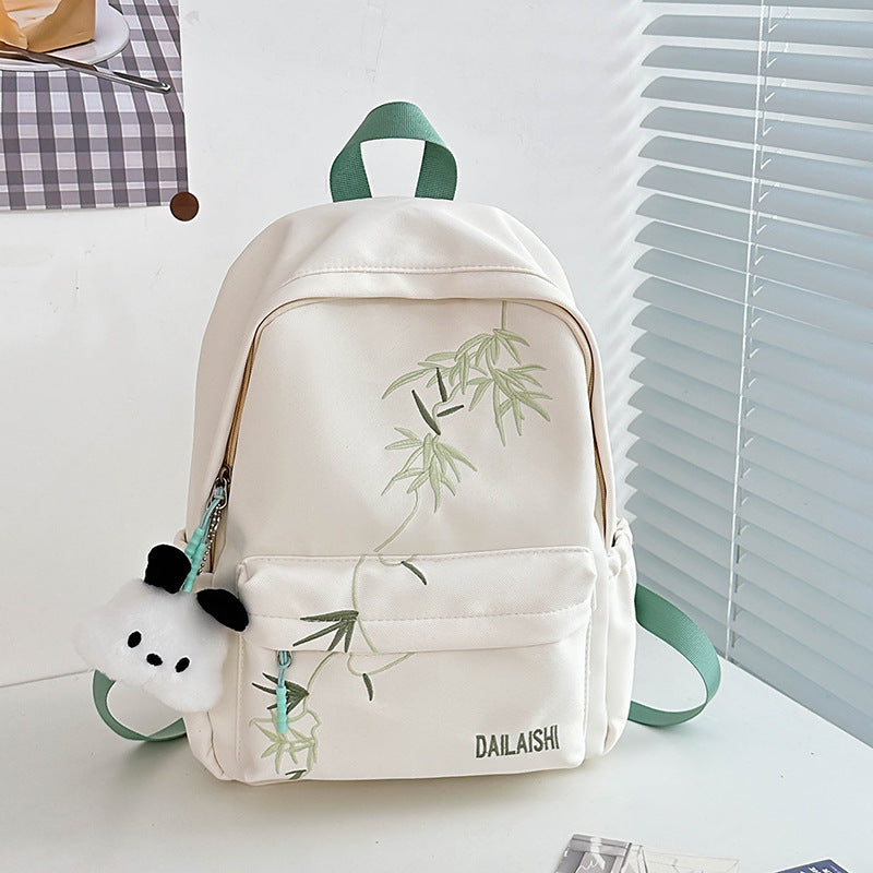 Women's Chinese Style Large Capacity Junior College Middle School Students' Schoolbags