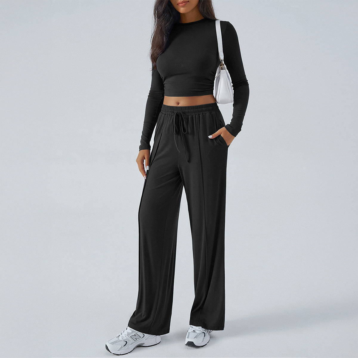 Women's Yoga Sports Long Sleeve Inner Wear Suits