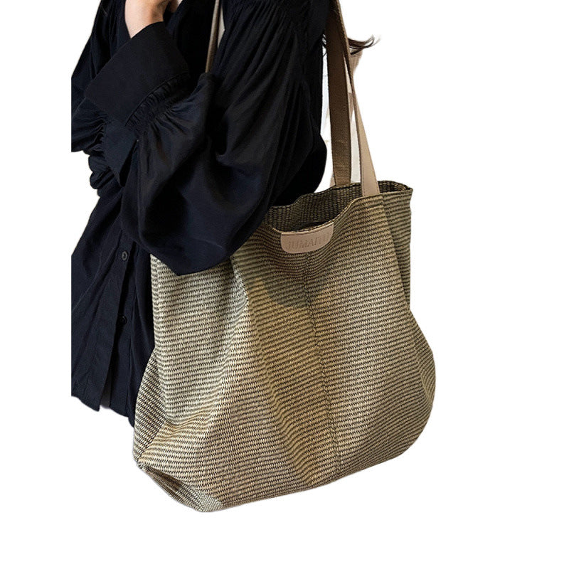 Women's Loose Large Capacity Summer Versatile College Crossbody Bags