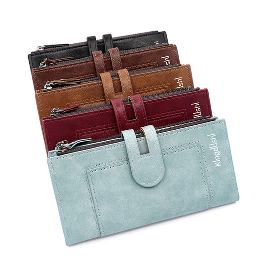 Women's Long Stylish Versatile Practical Clutch Mobile Ladies Wallets