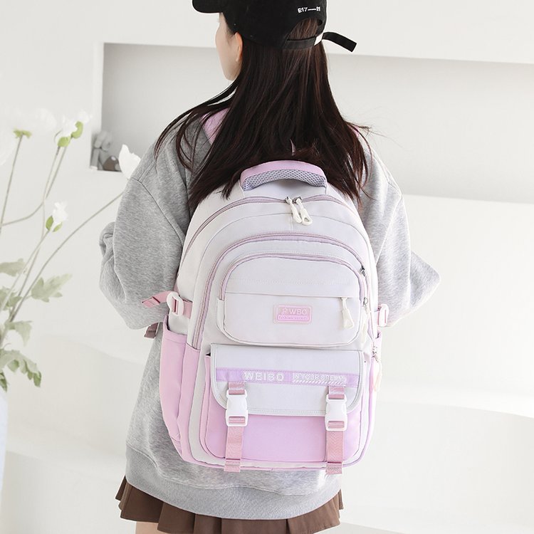 Men's Spine Protection Large Capacity Junior's Female Middle School Students' Schoolbags