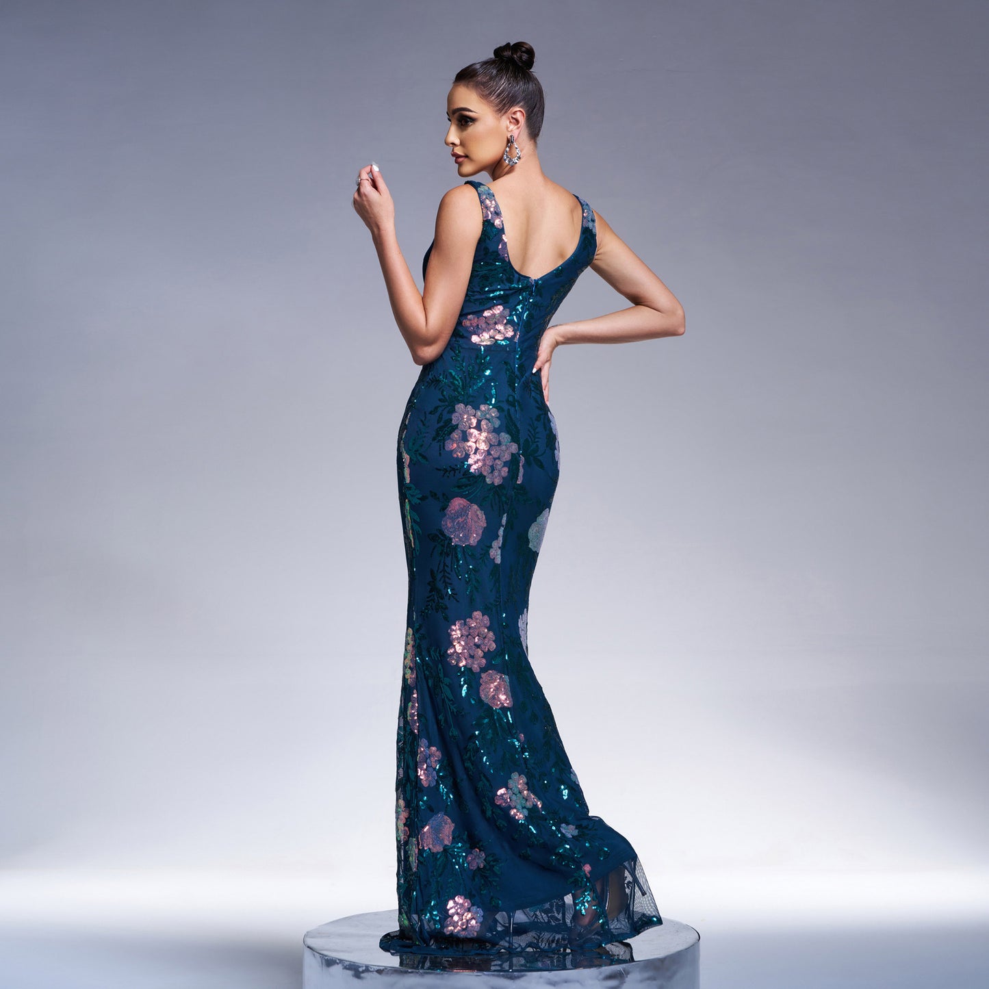Women's Elegant Sexy Sleeveless Sequins Party Dress Dresses