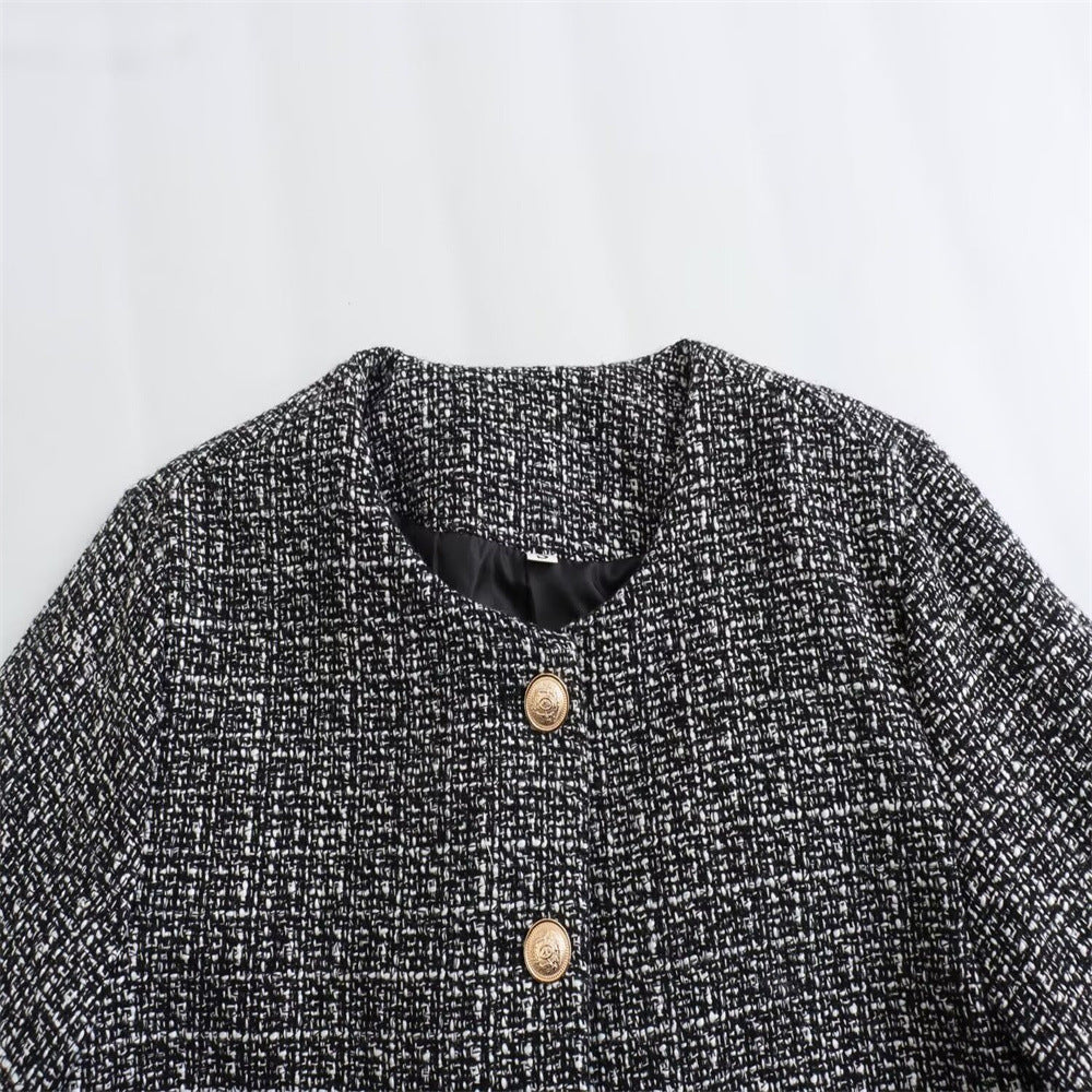 Women's Slouchy Autumn Solid Color Fashion Jackets