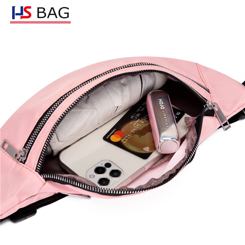 Waterproof Oxford Composite Cloth Large Capacity Stall Men's Waist Packs