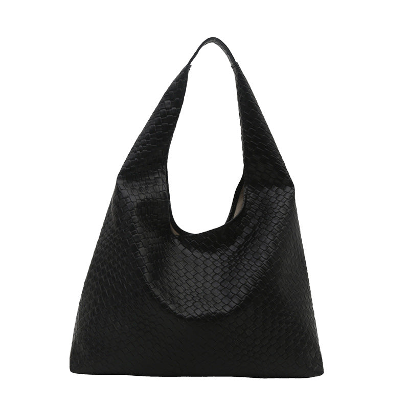 Retro Large Capacity Solid Color Popular Tote Bags