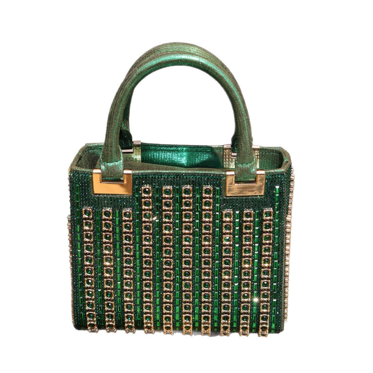 Dinner Refined Rhinestone Chain Simple Fashion Evening Bags