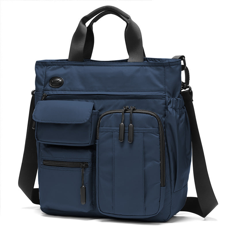 Men's Trip Lightweight Computer Large Capacity Document Men's Shoulder Bags
