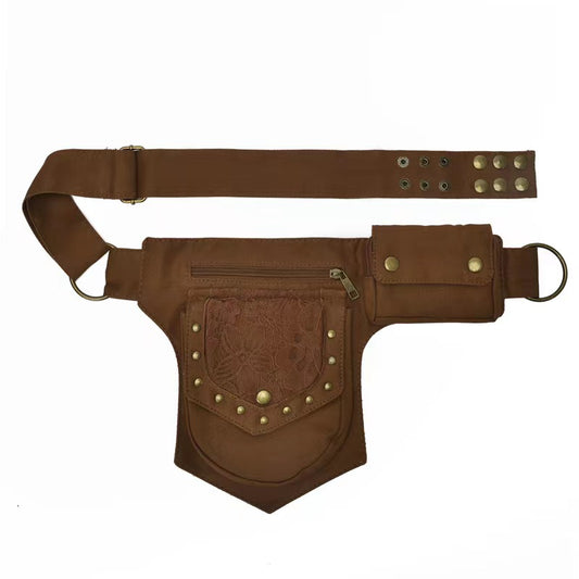 Women's & Men's & Vintage Fashion Multifunctional Storage Mobile Men's Waist Packs