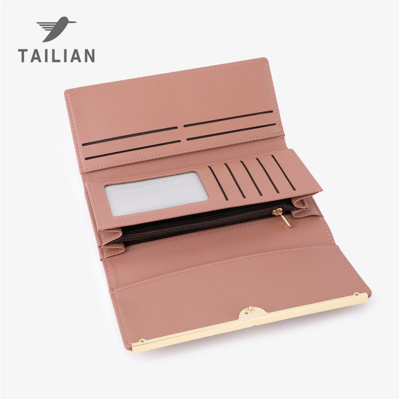 Women's Black Myth Innovative Long Advanced Design Ladies Wallets