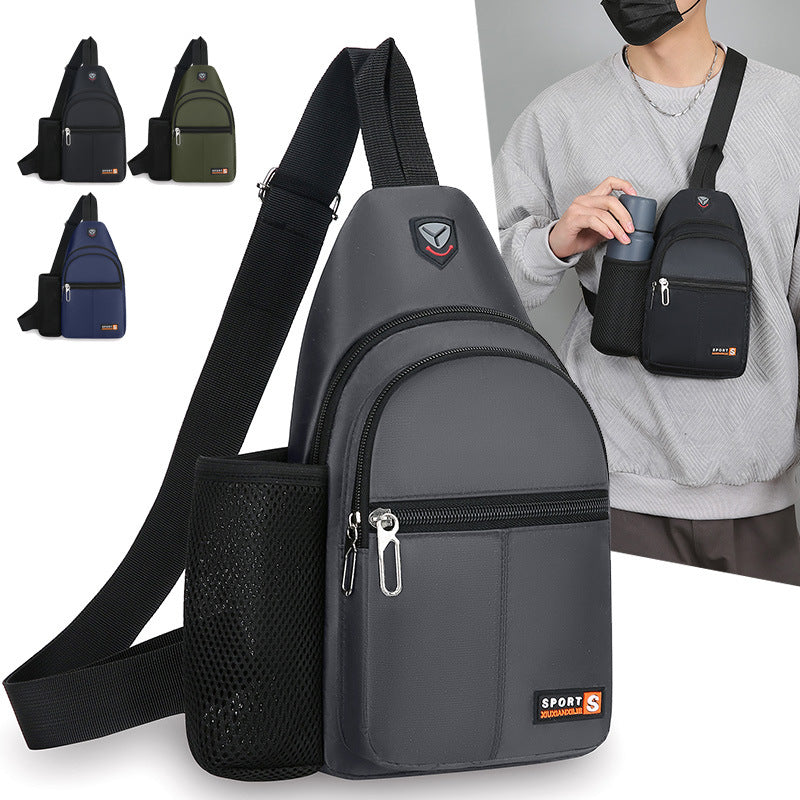 Men's Large Capacity Waterproof Oxford Cloth Fashion Men's Messenger Bags