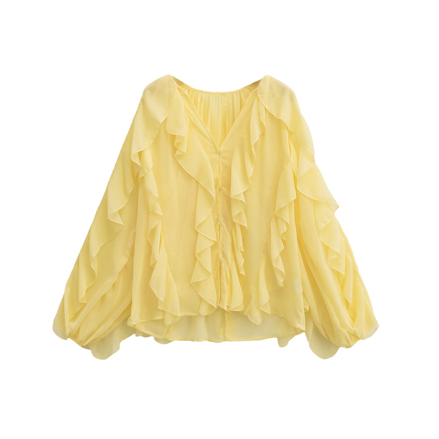 Women's New Classic Laminated Decoration Shirt Blouses