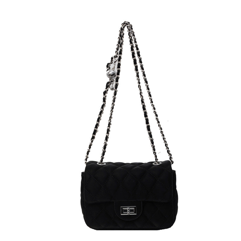 Women's High-grade Underarm Design Rhombus Chain Shoulder Bags