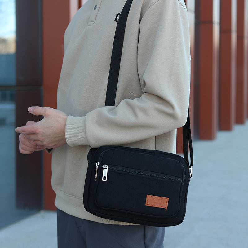Women's & Men's & Canvas Stall Durable Men's Shoulder Bags