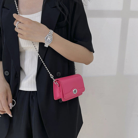 Fashion Twist Style Simple Chain Daily Crossbody Bags
