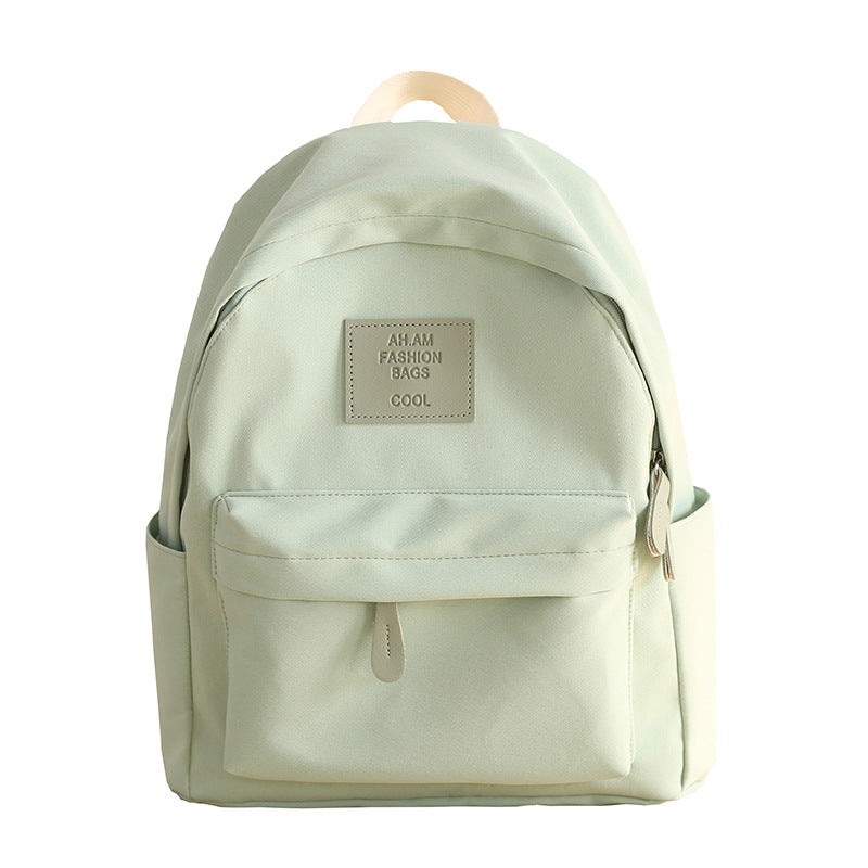 Mori Solid Color Female Korean Style Junior Backpacks