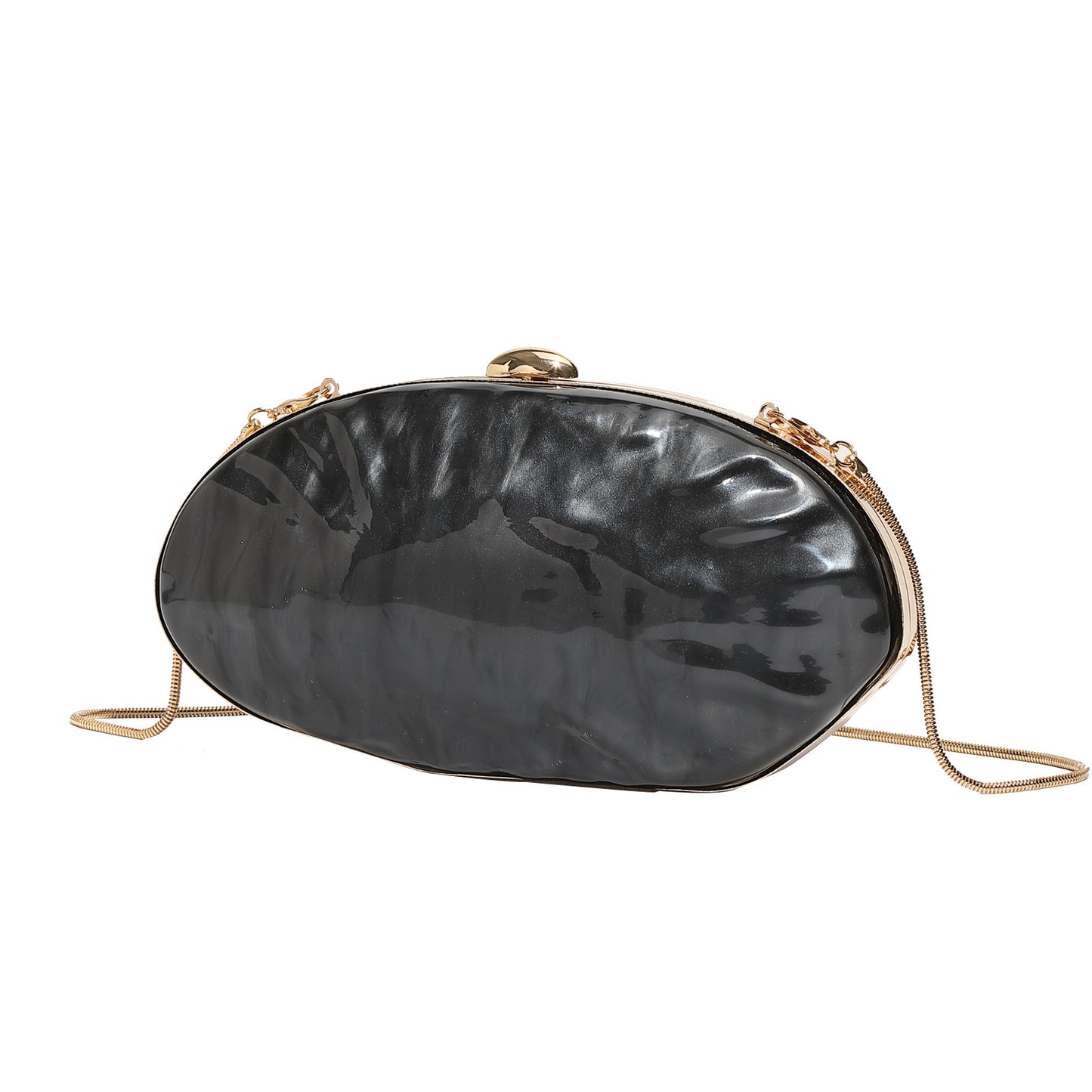 Women's Egg Acrylic Clutch Dinner Banquet Evening Bags