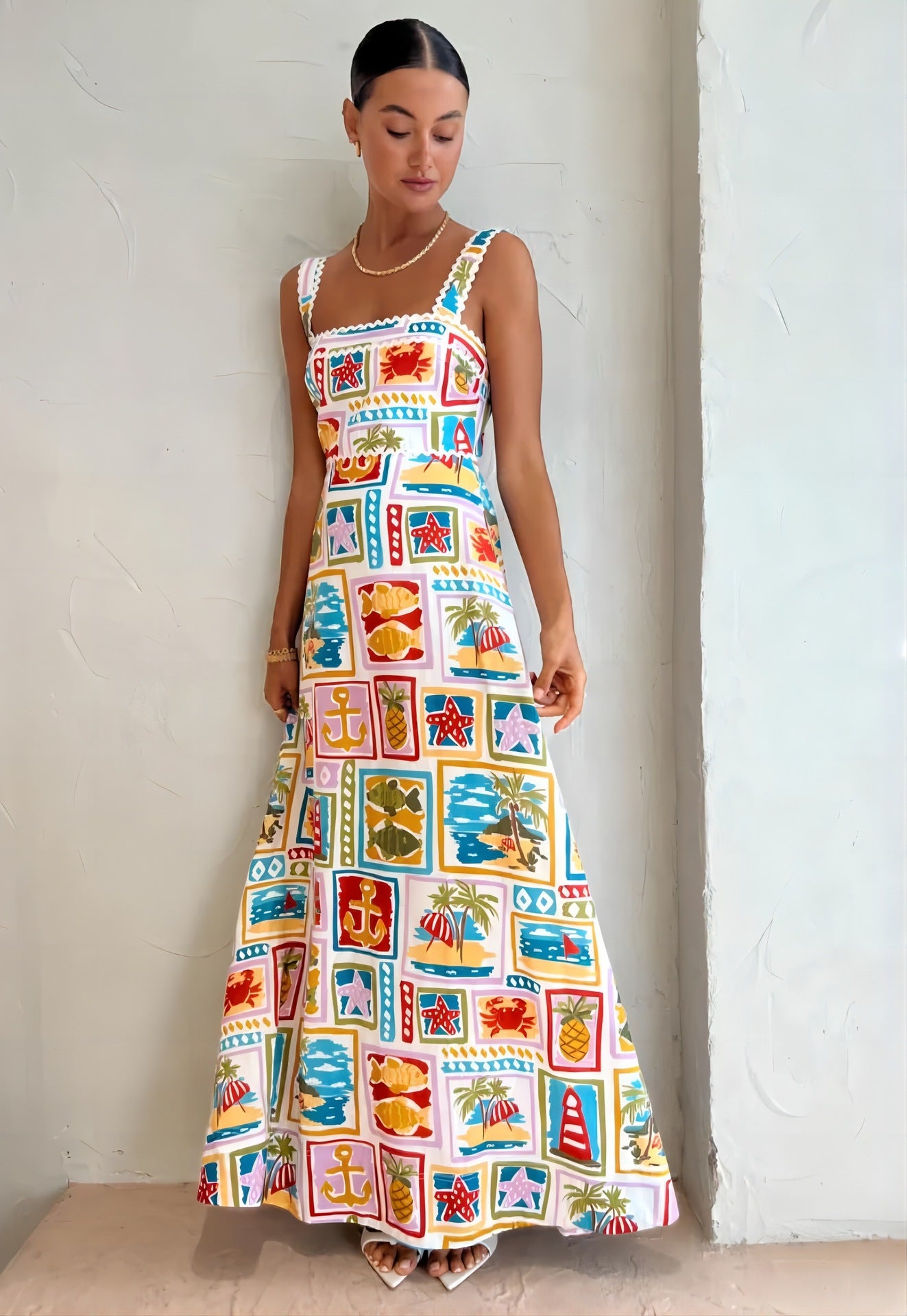 Women's Fashion Personalized Iti Strap Tube Sexy Dress
