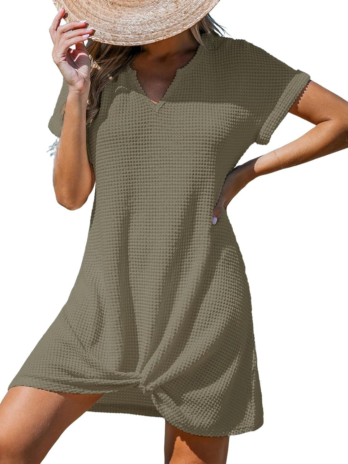 Classy Cool Innovative Women's Beach Knot Blouses