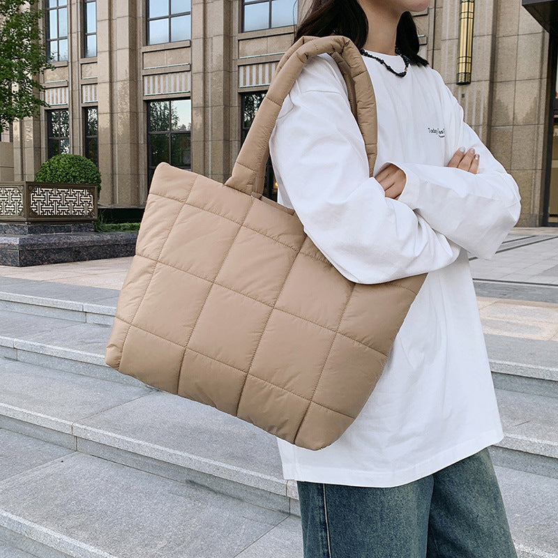 Fashion Cotton Coat Western Style Winter Shoulder Bags
